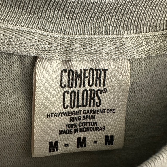 Comfort Colors Football Graphic Tee Gray T-shirt Womens Medium - Picture 4 of 4